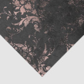 ブラック動揺してデコページでのピンクのスクロール作業 薄葉紙 (詳細)