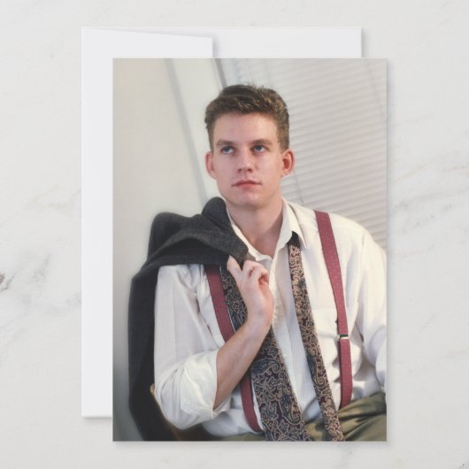 ブラック卒業キャップバック写真卒業2023 案内状 (裏面)