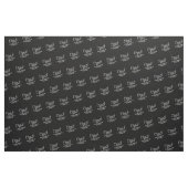 ブラック卒業式カスタム文字年 ファブリック (ヤード)