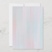 ブラック及び金ゴールドクリスタルボールハローウィンパーティ 招待状 (裏面)