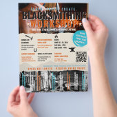 ブラック史ミス工房フライヤー 純 チラシ (手)