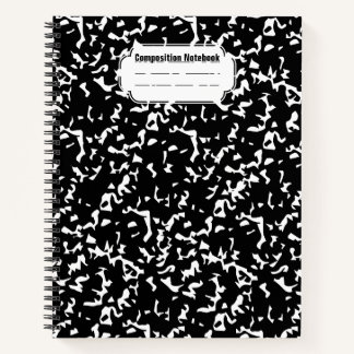 ブラック合成スパイラルノート ノートブック