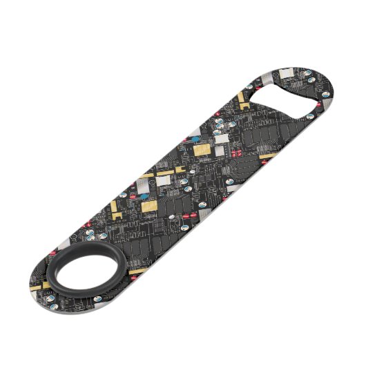 ブラック回路基板 スピード栓抜き (正面アングル)