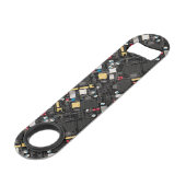 ブラック回路基板 スピード栓抜き (裏面アングル)
