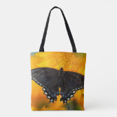 ブラック型枠オブイースタンタイガー トートバッグ (裏面)