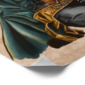 ブラック女性のカーボーイ ポスター (角)