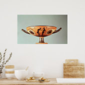 ブラック姿キリックス、紀元前580-525年 ポスター (キッチン)