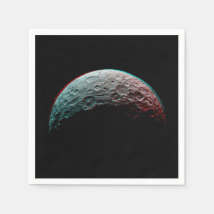 ブラック宇宙。宇宙の惑星 スタンダードカクテルナプキン