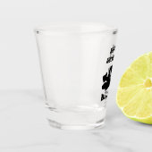 ブラック幽霊 ショットグラス (左)