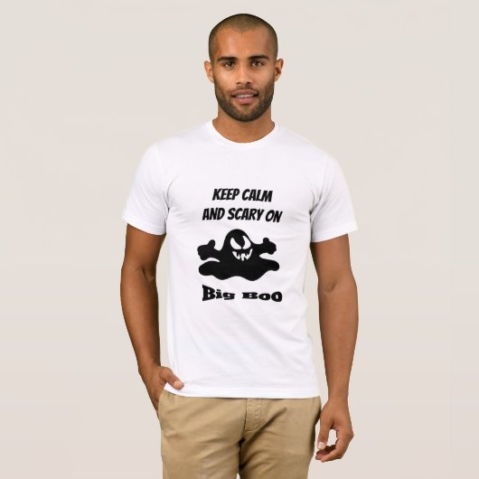 ブラック幽霊 Tシャツ (正面フル)