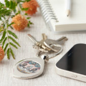 ブラック廃止論者とFr3d3rick Bailey Douglass キーホルダー (側面)