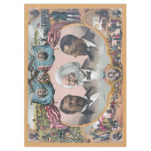 ブラック廃止論者とFr3d3rick Bailey Douglass テーブルクロス (正面)