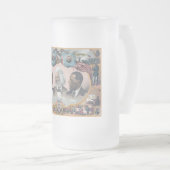 ブラック廃止論者とFr3d3rick Bailey Douglass フロストグラスビールジョッキ (正面右)