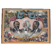 ブラック廃止論者とFr3d3rick Bailey Douglass ラージペーパーバッグ (裏面)