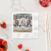 ブラック廃止論者とFr3d3rick Bailey Douglass 縁ありカクテルナプキン (インサイチュ)