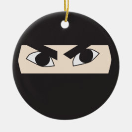 ブラック忍者 セラミックオーナメント