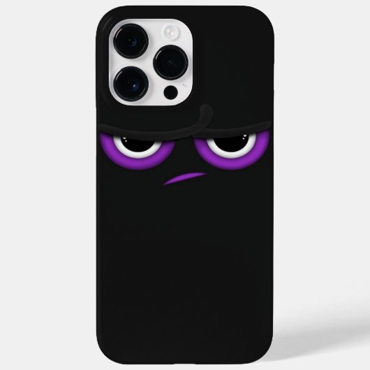 ブラック怒忍者 Case-Mate iPhoneケース (裏面)