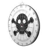 ブラック感じスカル ダーツボード (正面右)