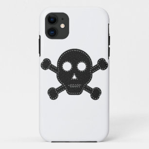 ブラック感じスカル iPhone 11 ケース
