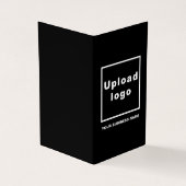 ブラック折り畳み名刺のブランドと製品 名刺 (外部)