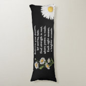 ブラック抱き枕 ボディピロー (正面縦)