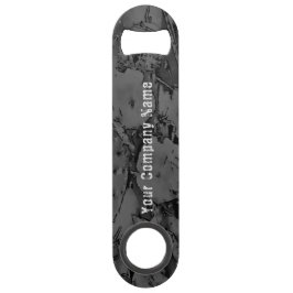 ブラック抽象芸術ボトルオープナー スピード栓抜き