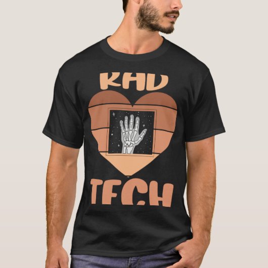 ブラック放射線技師素晴らしいTech Week X ray Te Tシャツ (正面)