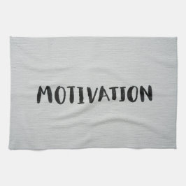 ブラック文字キッチンタオル キッチンタオル