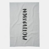 ブラック文字キッチンタオル キッチンタオル (縦)