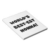 ブラック文字最高ので最も高いTシャツとギフト ノートパッド (アングル)