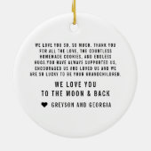 ブラック文字 |グランドキッズMake Life Grand Photo セラミックオーナメント (裏面)