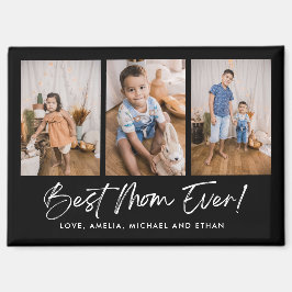 ブラック最高のママ・エバーフォト・マグネット マグネット