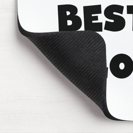 ブラック最高の文字で最も優れたLolo Tシャツとギフト マウスパッド (コーナー)