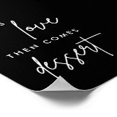 ブラック来ファーストラブエ来ザット4x6 ポスター (角)