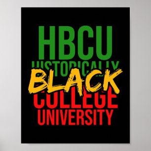 ブラック歴史影響を受けたHbcu夢Martin Iのような ポスター