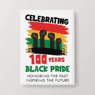ブラック歴史月間100周年お祝い 缶バッジ