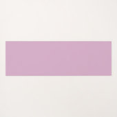 ブラック水玉模様グラディエントレインボーカスタムモノグラム ヨガマット (裏面(横))