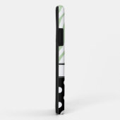 ブラック水玉模様グリーンゼブラ印刷iPhone 5ケース Case-Mate iPhoneケース (裏面/右)