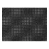 ブラック水玉模様テーブルクロス誕生日パーティー テーブルクロス (正面(横))