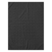 ブラック水玉模様テーブルクロス誕生日パーティー テーブルクロス (正面)