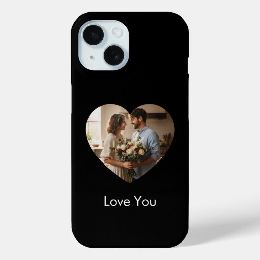 ブラック無地iPhone/iPadケース Case-Mate iPhoneケース (裏面)