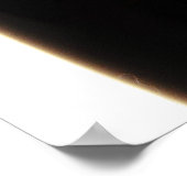 ブラック爪、 ネイルポーランドポスター ポスター (角)