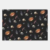 🖤ブラック版 – ラッピング紙 ラッピングペーパーシート (正面)