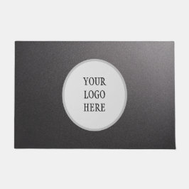 ブラック独自の作成 ドアマット