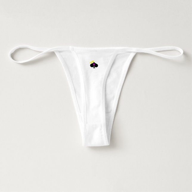 ブラック用に構築 – クイーン・オブ・スペード アンダーウェア (裏面)