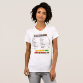 ブラック発明家不在 Tシャツ (正面フル)