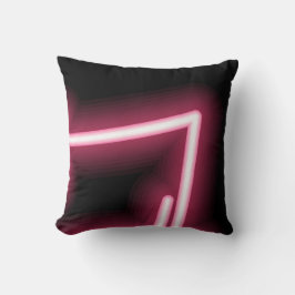 ブラック白熱［赤熱］光を放つに対するピンク効果 クッション