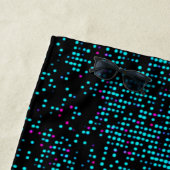 ブラック白熱［赤熱］光を放つビーチタオルの青い紫の斑点 ビーチタオル (インサイチュ)