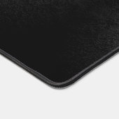 ブラック石板ロックデザイン デスクマット (コーナー)