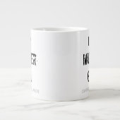 ブラック'私は殺人ガール'ジャンボマグ – Lilah Love ジャンボコーヒーマグカップ (正面)